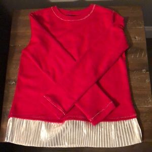 Lands’ End Red Sweatshirt